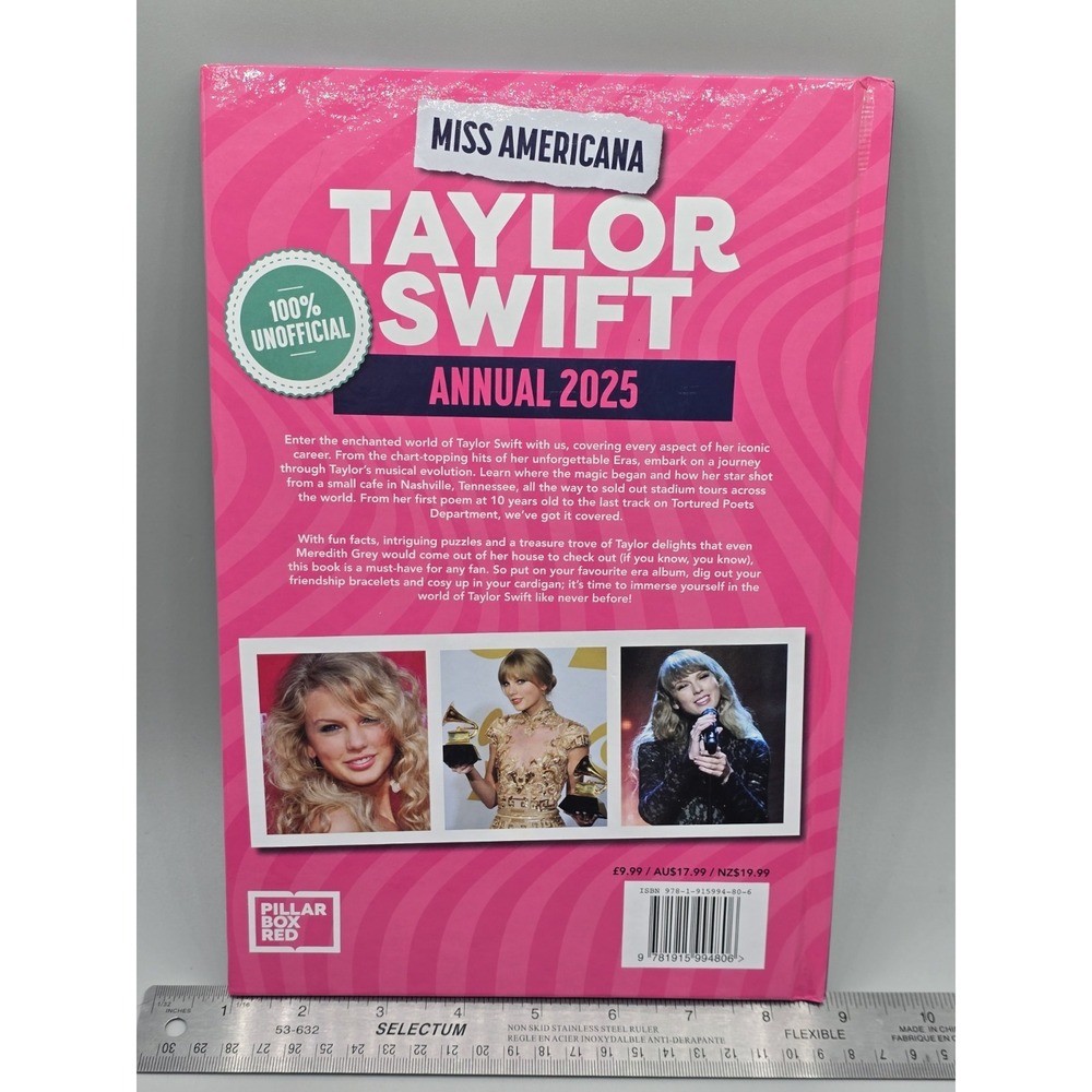 Miss Americana Taylor Swift Annual 2025 by Naomi Berry Hardcover Book - Picture 3 of 9